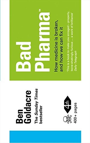 Cover of Bad Pharma by Ben Goldacre